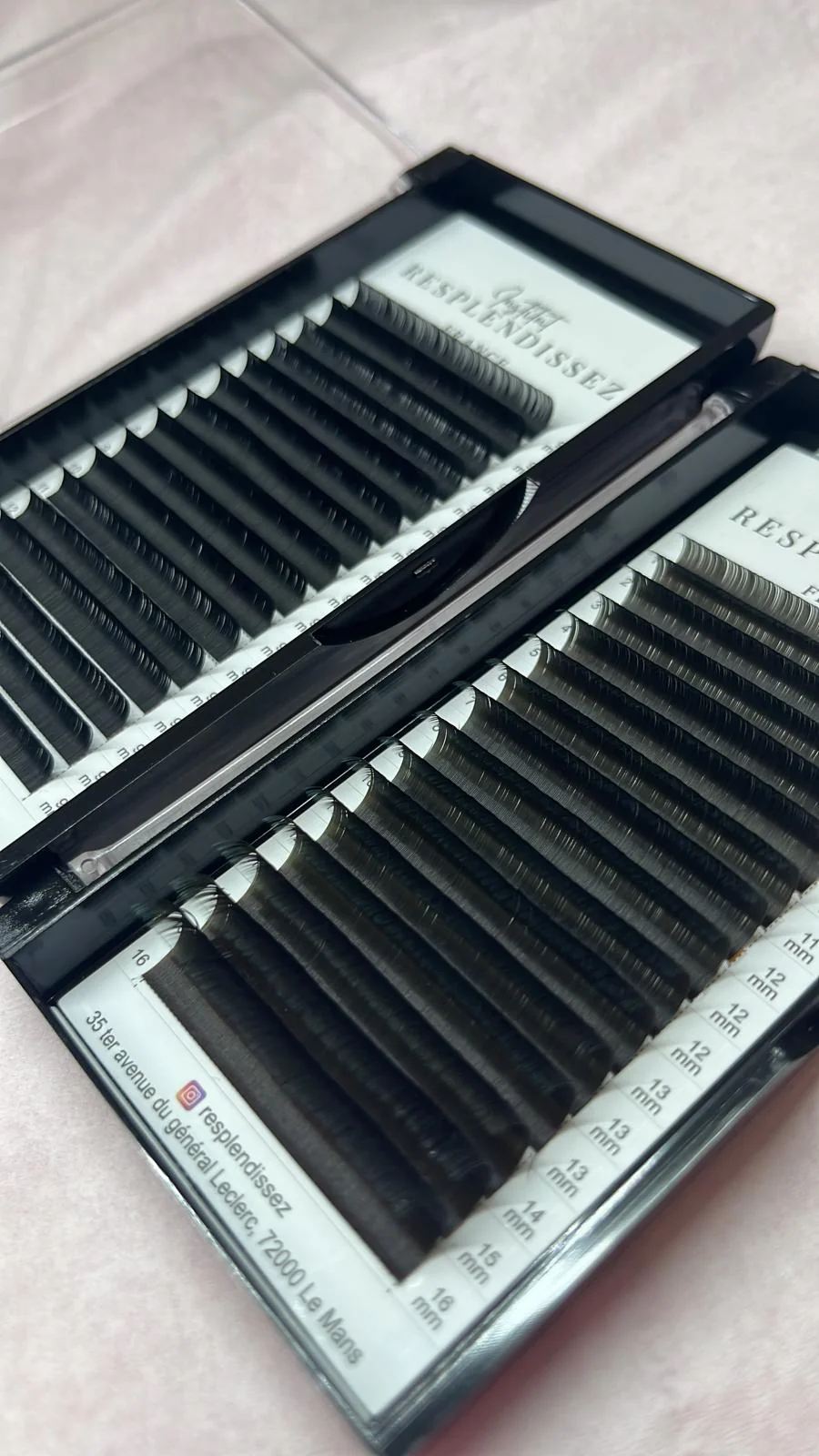 Cil à cil Flat Lash Ellipse 0.20 - taille mixte